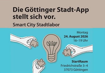 Kachelbild Stadtlabor Stadt-App&nbsp;&copy;&nbsp;Stadt Göttingen