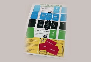Kachelbilder_Spiel.jpg Abbildung des Spielfeldes der Smart City Challenge